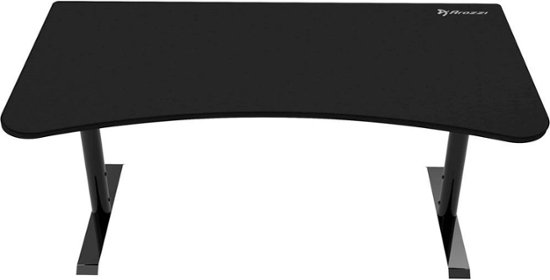 Arozzi – Arena Ultrawide Curved Gaming Desk – Pure Black