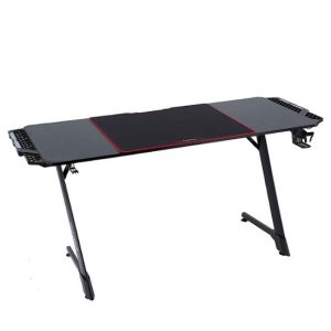 Highmore – Aggro 55″ LED Gaming Desk – Black