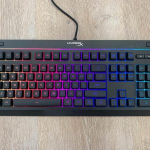 HyperX – Alloy Core Full-size Wired Gaming Membrane Keyboard with RGB Lighting – Black