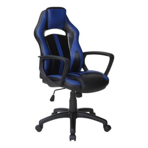 OSP Home Furnishings – Influx Gaming Chair – Blue