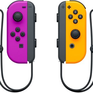 Joy-Con (L/R) Wireless Controllers for Nintendo Switch – Neon Purple/Neon Orange